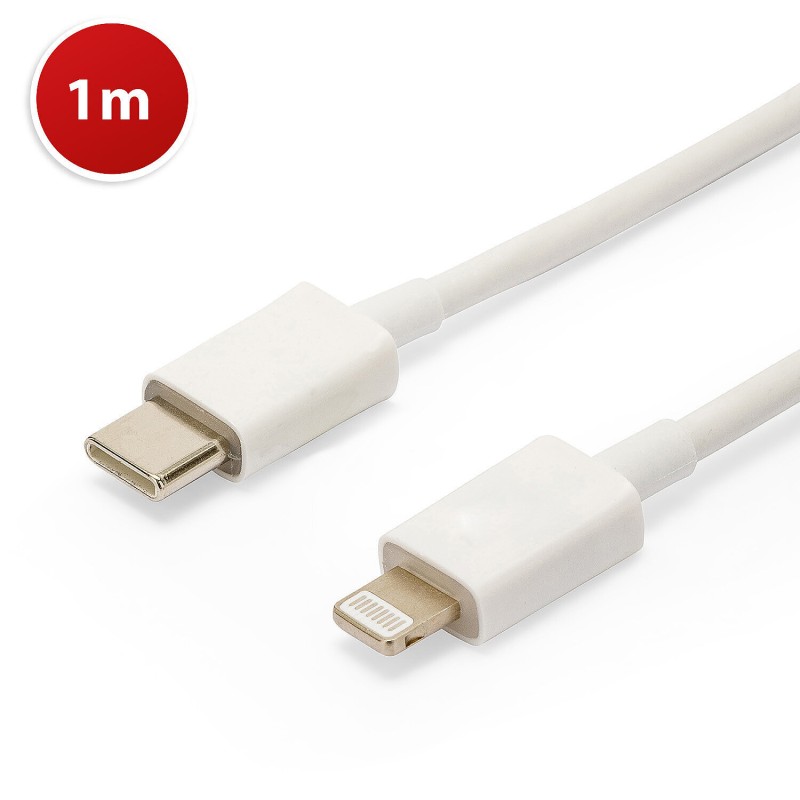 Cable de sincronización y carga USB-C a Lightning (1m)
