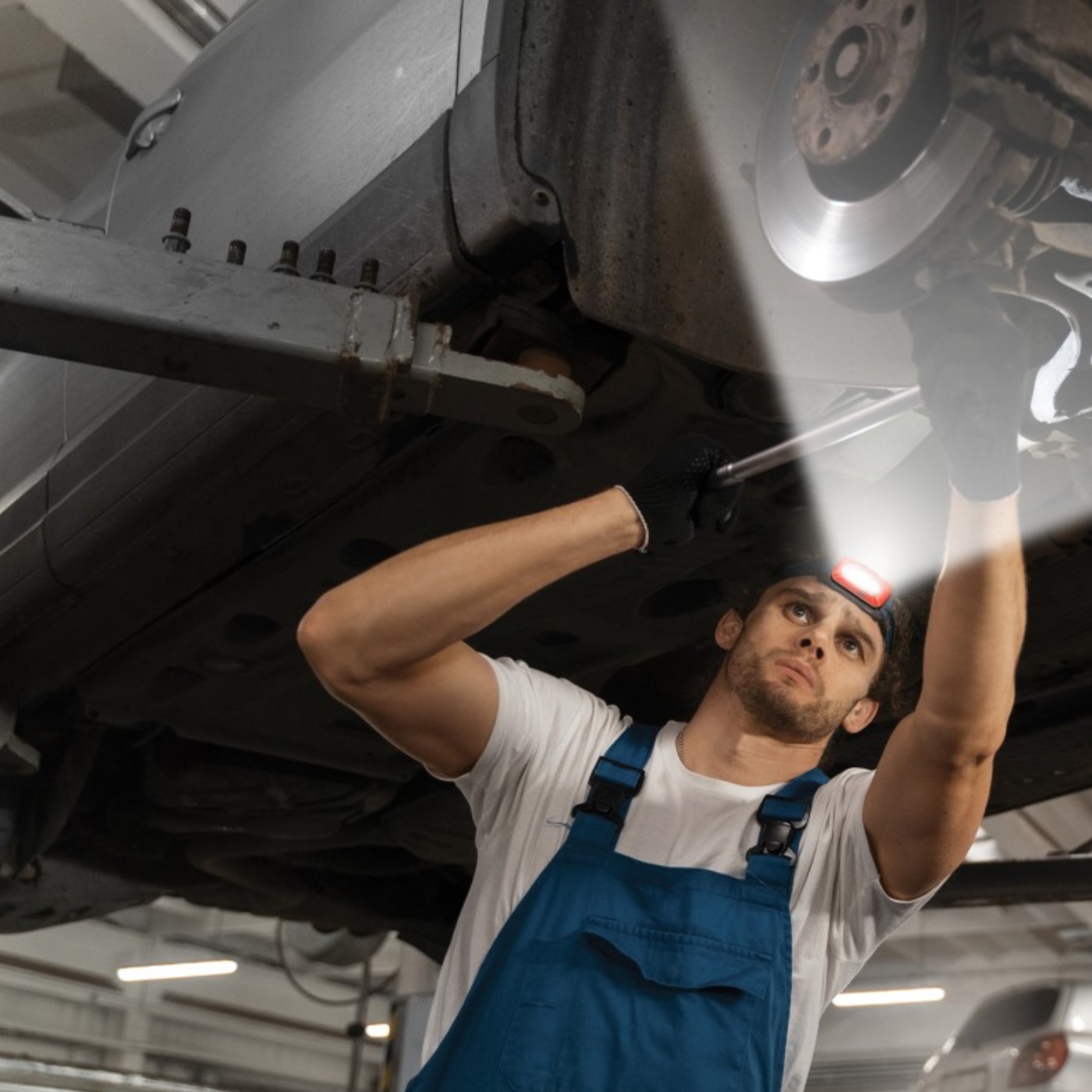 Linterna frontal LED recargable 230 lm con sensor manos libres VULCAN