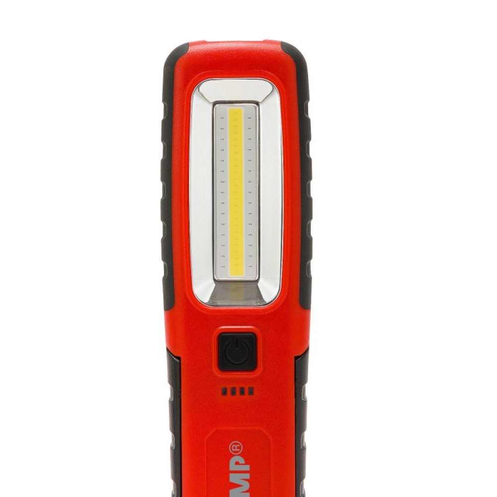 Luz de trabajo FONZIE 500 lúmenes con base de carga (LED + UV + linterna)