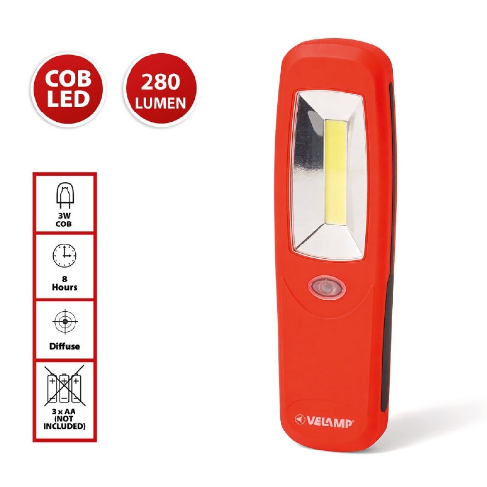 Luz de trabajo LED COB PAGAY con imán y gancho