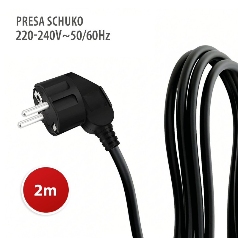 Luz de trabajo LED SMD WAINGRO 50W con soporte de tierra y cable de 2m IP65