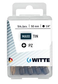 5 Puntas en cajita de plástico largo 50 mm (PZ 1 TIN)