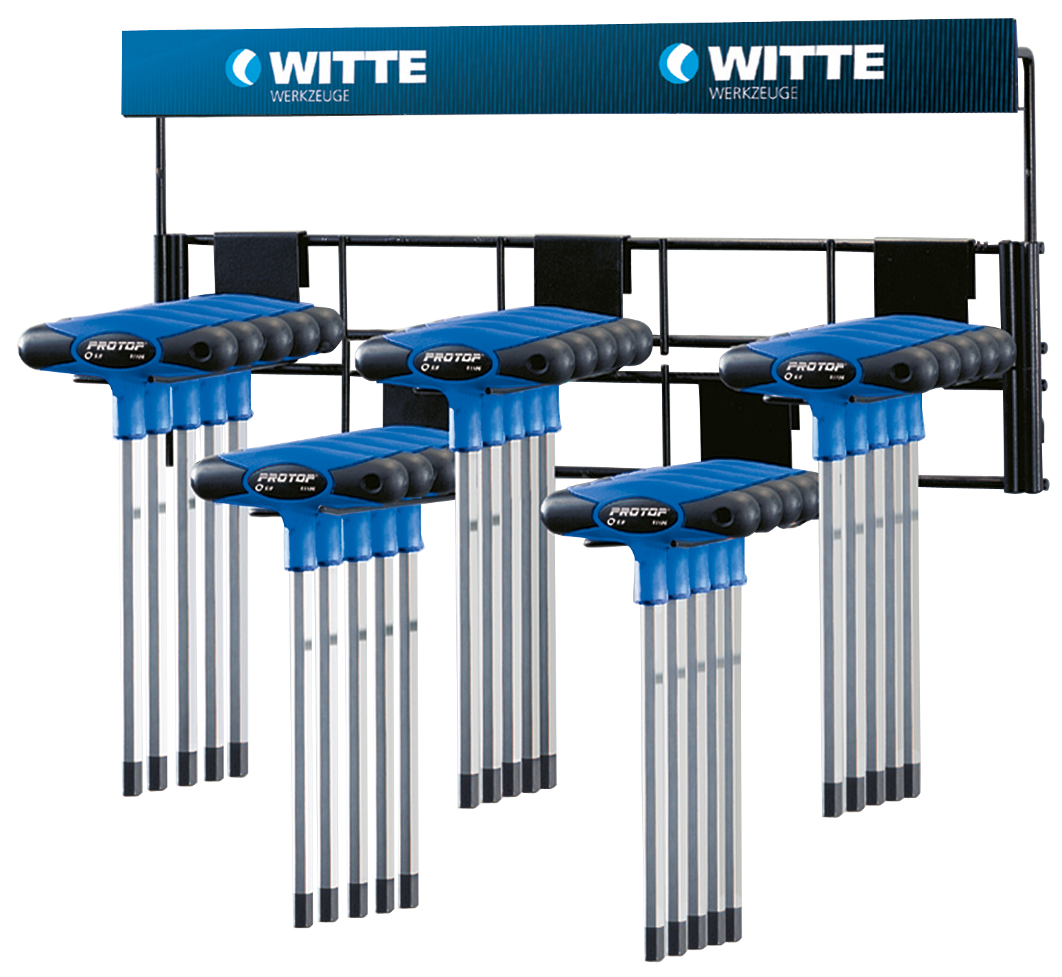 Expositor de sobremesa y de colgar Protop (25 piezas)