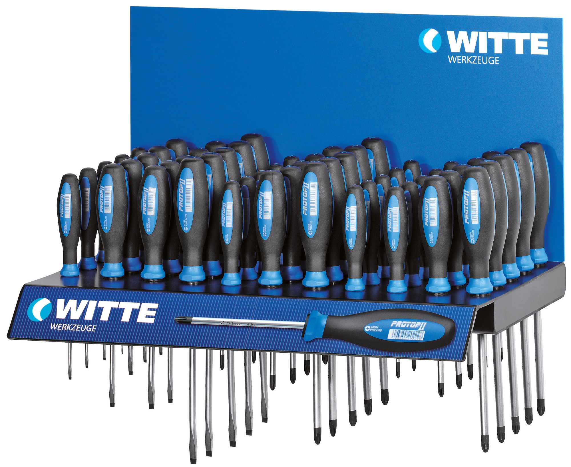 Expositor mural bandeja Pro 11x5 (55 piezas)