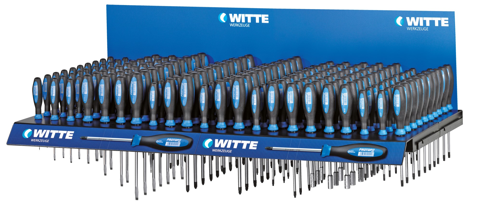 Expositor mural bandeja Pro 22x10 (220 piezas)