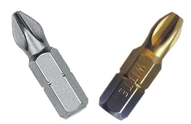 10 Puntas en blister perforado largo 25 mm (PH2)