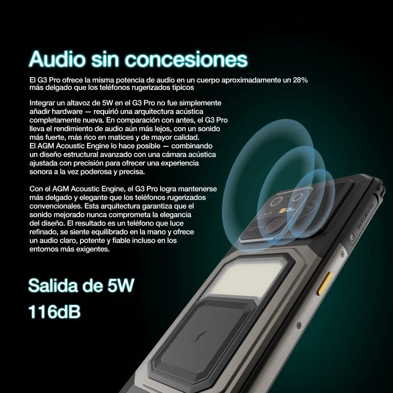 Teléfono G3 PRO 5G (sin cargador)