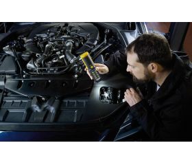 Linterna de trabajo LED universal a pilas HL DB 81 M1H1 (250+100 lm)