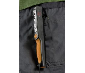 Linterna de trabajo multifunción LED con clip y batería recargable HL DA 41 MC (200+150 lm)