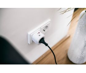 Enchufe inteligente brennenstuhl® Connect WiFi WA 3000 XS01 blanco IP20