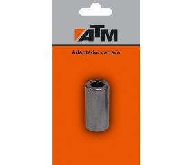 Adaptador carraca en blister individual (Largo 25 mm; 3/8"; 1/4")