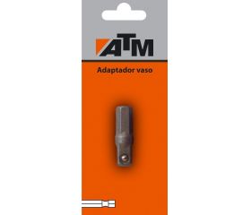 Adaptador vaso en blister individual (Largo 50 mm)