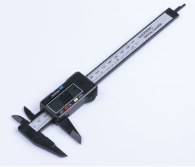 Calibre pie de rey digital de fibra de carbono