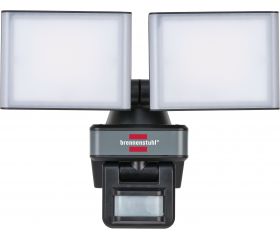 Foco LED doble de pared WF con protección IP54, control con app via WIFI y con detector de movimiento