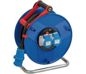 Enrollacables Garant® IP44 H07RN-F3G2,5 con tomas CEE y cable de 25 m