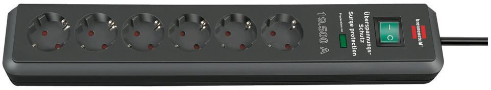 Base múltiple con protección contra sobretensión Secure-Tec