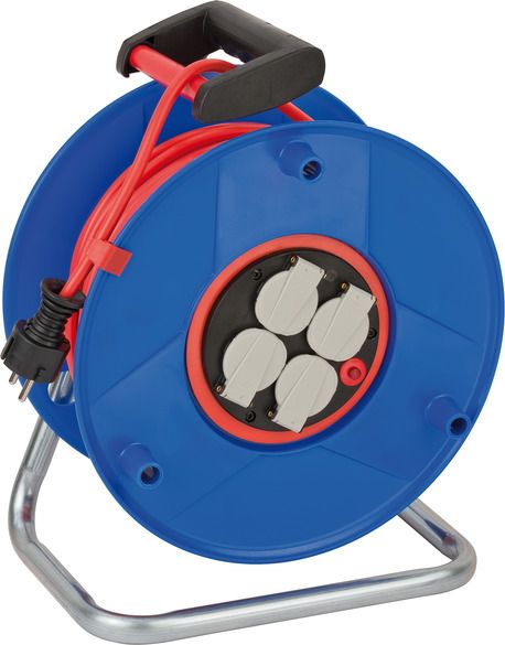 Enrollacables Garant® Bretec® IP20 H05VV-F3G1,5 con cable de 25 m