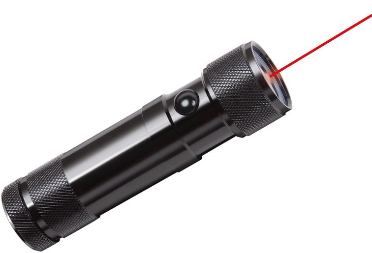 Linterna LED Eco-LED Laser Light de 45 lm