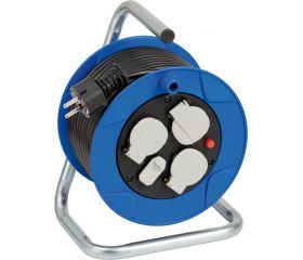 Enrollacables Garant® compacto IP20 H05VV-F3G1,5 con carga USB y cable de 15 m