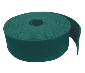Rollos fibra abrasiva sin tejer calidad básica de menor densidad (Ancho 100 mm; Largo 10.000 mm; Grano VF-280/320)