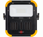 Foco LED portátil BLUMO con batería recargable y altavoces Bluetooth