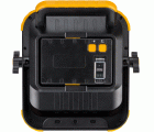 Foco LED portátil BLUMO con batería recargable y altavoces Bluetooth