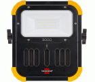 Foco LED portátil BLUMO con batería recargable y altavoces Bluetooth