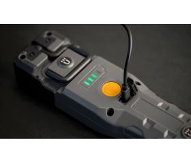 Linterna de trabajo LED con batería recargable HL 1000 AT (1000+200 lm)