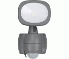 Foco LED de pared a batería LUFOS con detector de movimiento y protección IP44