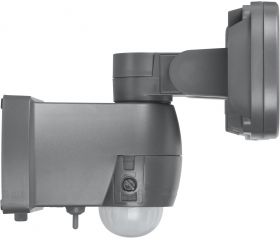 Foco LED de pared doble a batería LUFOS con detector de movimiento y protección IP44