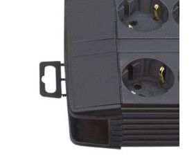 Base de tomas múltiples con protección contra subidas de tensión Premium-Line