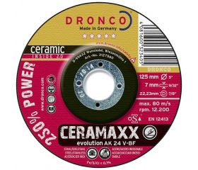 Disco de desbaste CeraMaxx de 115 x 7 mm