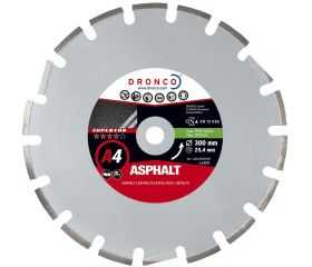 Disco de diamante Superior A4 Asfalto (Antes A2) Ø 350 mm