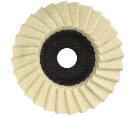 Discos de láminas de fieltro para pulir/abrillantar POLIMAXX 4