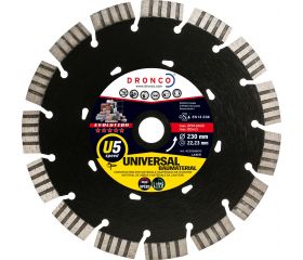 Disco de diamante Evolution U5 Speed Universal obra Ø 300 mm