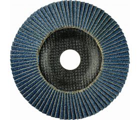 Disco de láminas abrasivo Zirconio ZIRCON JUMBO de 115 mm grano 60 y base plana