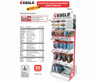 Expositor de suelo gama completa gafas seguridad (20 posiciones)