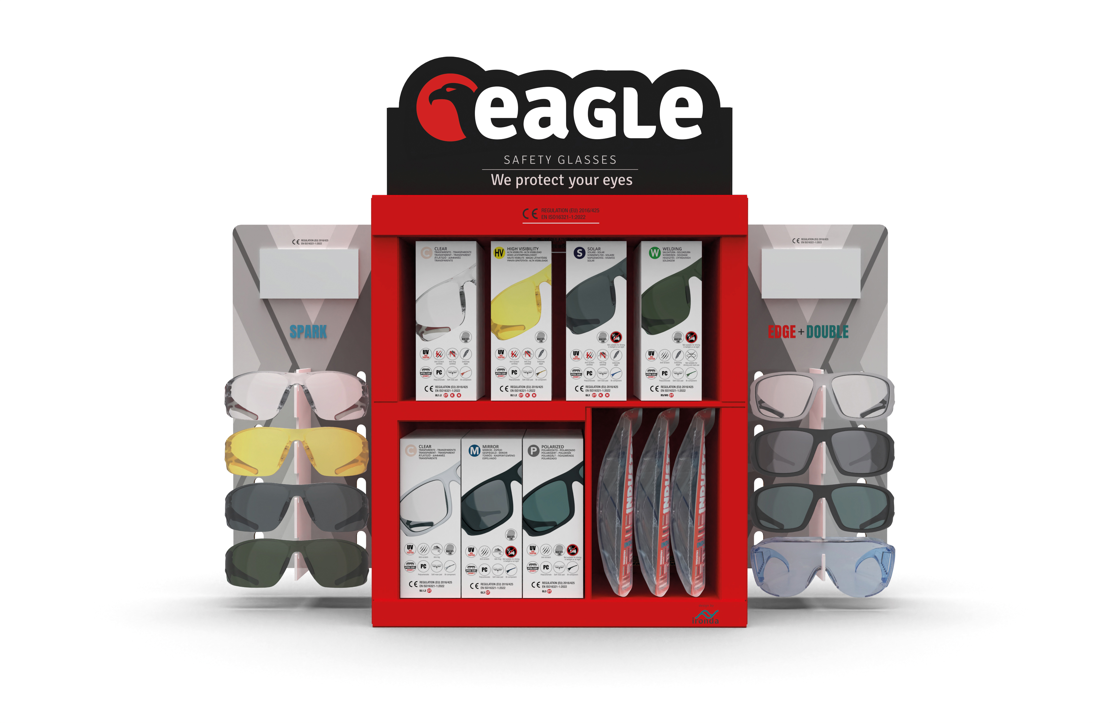 Expositor de sobremesa Spark & Edge