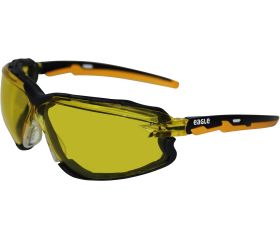 Gafas de protección con lente amarilla, espuma y banda elástica EPI II ORSO