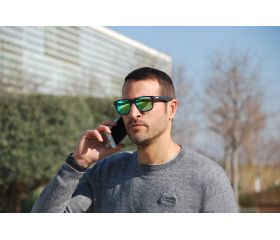 Gafas de sol lente espejo verde WAVE