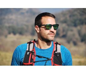 Gafas de sol lente espejo verde WAVE