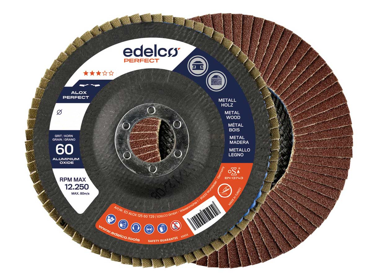 Disco milhojas de óxido aluminio ALOX Perfect (115/40 base abombada)