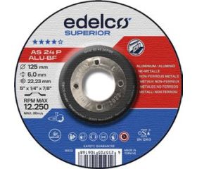 Disco de desbaste para aluminio AS 24 P Superior