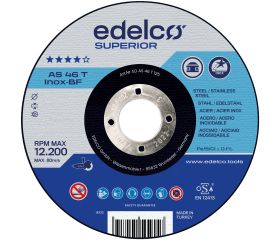 Disco de corte metal AS 46 T INOX (180 mm)