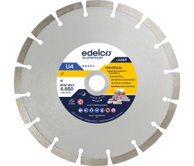 Disco de diamante universal de obra U4 (115x22 mm)