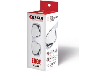 Gafas de seguridad transparentes EDGE envolventes