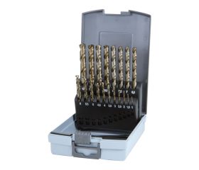 Juego de brocas HSS-E Co5 M35 para metal DIN 338 tipo N serie 111 Perfect