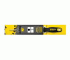Escofina redonda basta de 6" con mango bimaterial y colgador