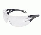 Gafas de seguridad transparentes con patillas grises EVO