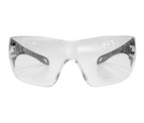 Gafas de seguridad transparentes con patillas grises EVO